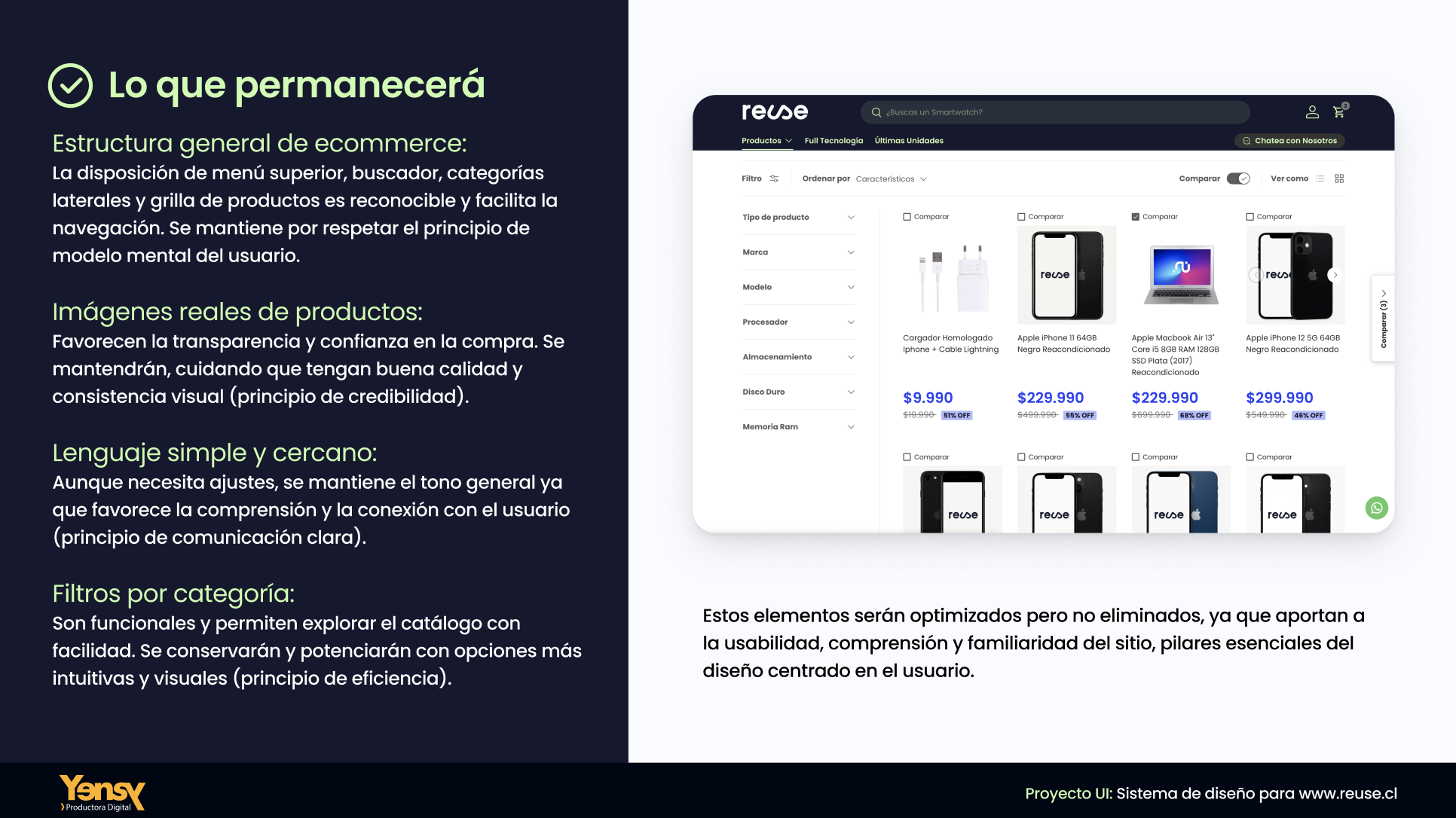 Lo que permanecerá: estructura, imágenes y filtros