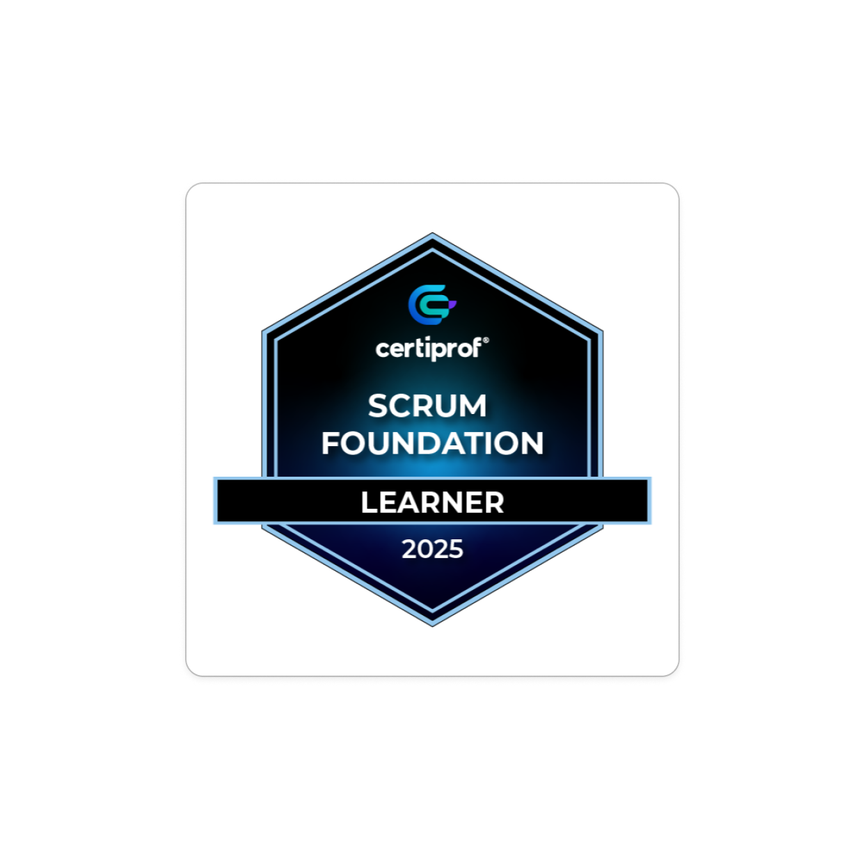 CertiProf Scrum Foundation Learner 2025