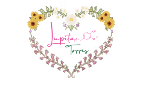 Logo Fitocosmética by Lupita Torres